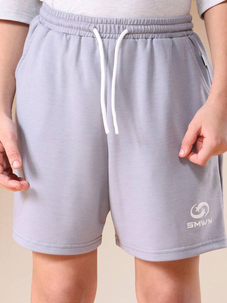 Color Block T-Shirt And Shorts Set