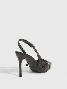 CUCCOO SZL Giày cao gót nữ cho ngày Valentine - Màu nâu Sô-cô-la - Xem 10