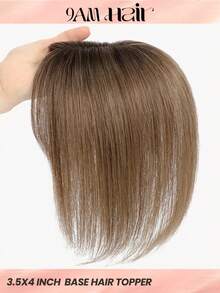 10inch Hair Toppers For Women Real Human Hair Pieces For Women With Thinning Hair Straigh Hair Topper - Multicolor - View 14