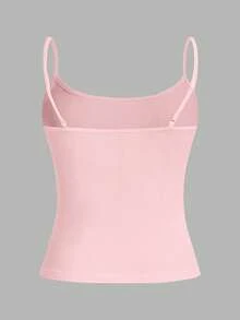 SHEIN EZwear 3pcs/Set Women's Sexy Crop Top Camisole, Suitable For Summer - Multicolor - View 9