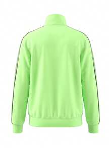 Adidas Men's Sports Jackets Adjustable Warm Stretchy Daily Training Travel Green KB3679 - Lime Green - View 2