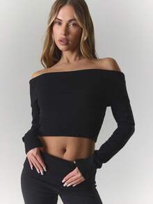 MUSERA Women Sweater Co-Ords - Black - View 5