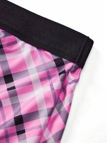 4pcs Set Valentine's Day Milk Silk Off-Shoulder Detachable Transparent Shoulder Strap Bow Sexy Lingerie Set - Multicolor - View 5