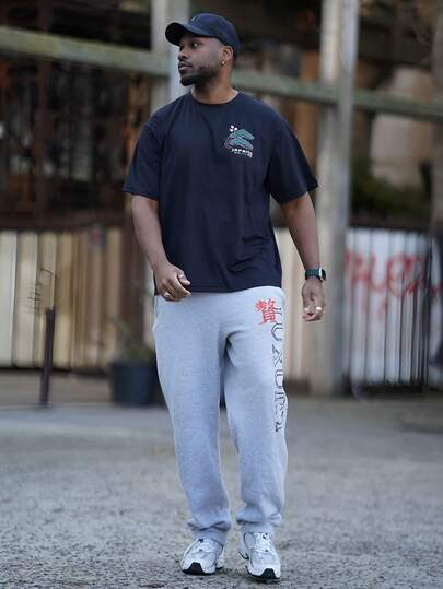 Heavens Edit 男士休闲百搭简约日式仙鹤印花短袖T恤