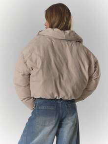 MUSERA Vinterjackor för kvinnor - Kaki - Visa 4