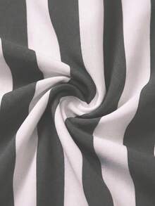 EMERY ROSE 休闲简约风条纹阔腿连体裤，适合春夏度假穿着 - 彩色 - 查看 9