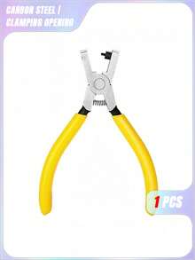 1pc Universal Handheld Belt Punch Tool For Belts, Shoelaces, Watch Straps, Men's Valentine's Day, Valentine's Day Wedding, Birthday, Pliers, Tools, Binder Clips - Yellow - View 13