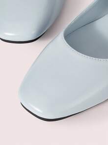 CUCCOO DOLLMOD Round Toe Comfortable Pink Bow Fashionable And Elegant Women's Flat Shoes Spring Shoes Spring Break Easter Valentine's Day - Baby Blue - View 8