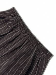 Franclia Women's Casual Shorts With Attached Skirt, Versatile - Brown - View 5