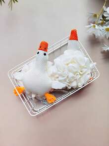 Joivida Goose-Shaped Kids Bath Balls Soft Non-Fraying Baby Bath Sponges Premium Skin-Friendly Bath Flowers - Multicolor - View 7