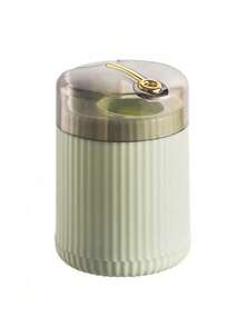 1/2支装易按压自动牙签盒 - 时尚耐用的塑料支架，高档按压式便携式牙签瓶，适用于厨房和餐厅装饰 - 彩色 - 查看 15