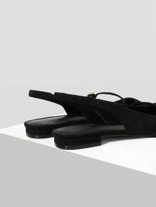 Mnmlis Women Flats - Black - View 7