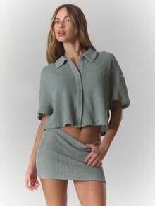 MUSERA 女士两件套服装 - 綠色 - 查看 1