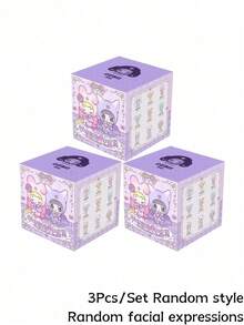 POKOJA LAND 盲盒（非毛绒填充），可爱动物耳朵摆件 - 稀有隐藏款收藏摆件，采用优质材料制成，适合桌面摆放和室内装饰。是馈赠亲朋好友的理想礼物。可爱卡通人物装饰摆件 - 潮玩盲盒 - 查看 11