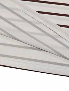 Resyla Women's Striped Print Polo Shirt, Short Sleeve T-Shirt - Multicolor - View 5