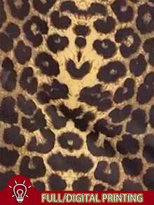 Glimmora Áo tank top không tay in họa tiết da báo kỹ thuật số dành cho nữ - Nhiều màu - Xem 4