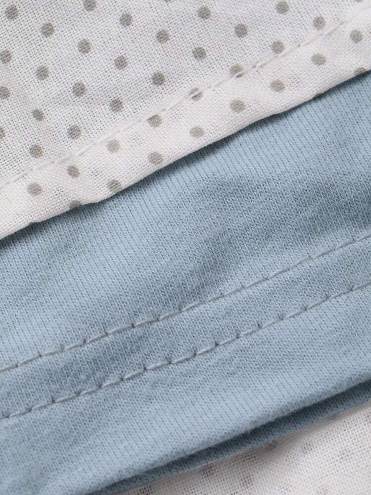 Young Girls Casual Korean Style Round Neck T-Shirt Set