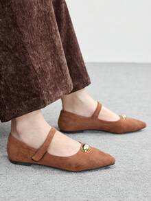 CUCCOO BIZCHIC Women Flats - Brown - View 5