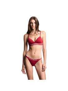 Armani Women's Underwear Bralette - Red - View 2