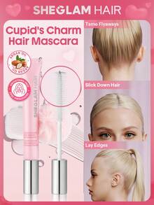SHEGLAM HAIR Cupid's Charm Style Keeper Hair Mascara,Pink Frizz & Flyaway Hair Taming Wand,Hair Finishing Stick,Soft Hold Without Clumps,No Sticky Residue, Easy To Rinse Out,Sweat-Proof Formula That Lasts Through Work, Outings And Leisure For Flyaways & Baby Hairs - Baby Pink - View 2