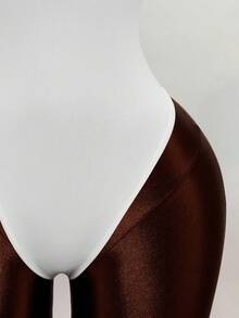 Mistrie Body de cuello redondo con estampado numérico, de manga corta y estilo de moda - Multicolor - Ver 5