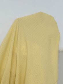 SHEIN 浅黄色梭织面料女士长袖长裤荷叶边浪漫清新睡衣套装 - 紫色 - 查看 5