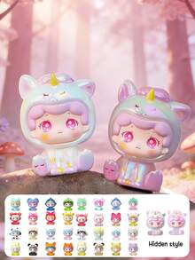 Blind Box(Non-Plush Filling)Forest-Themed Doll Boxes, Exquisite Tabletop Ornaments, Compact And Portable - These Are The Favorites Of Toy Collectors. - Tide play blind box - View 8