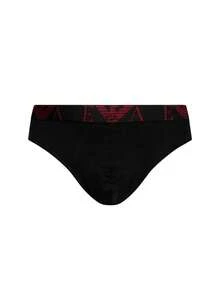 Armani 3 Pack Men's Trunks - svart/svart/svart - Visa 2