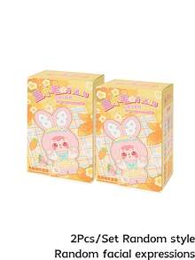Cute Collectible Figure Blind Box. A Toy Rabbit Model, A Special Birthday Gift, Bringing A Pleasant Surprise To Friends And Family, Made Of High-Quality Materials.(Not Plush Filled) - Tide play blind box - View 11