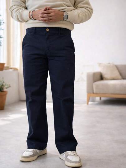Pantalón gabardina hombre 362 – Kaki Azul marino y Negro Gabardina de alta calidad 4 bolsas funcionales bolsas delanteras italianas Diseño elegante y resistente, ideal para ocasiones casuales o formales.