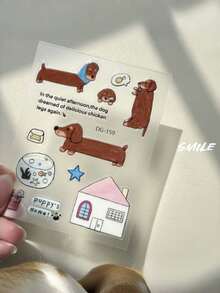 Joivida Hình dán động vật hoạt hình dễ thương, món quà ngọt ngào dành cho bạn bè, phù hợp cho ngày Valentine đến mùa xuân hè, hình dán vinyl Kawaii, trang trí sổ tay và điện thoại. - Nhiều màu - Xem 8