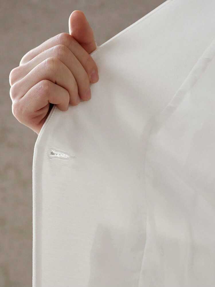 CAPPOTTO ELEGANTE BIANCO DA DONNA CON MANICHE CORTE E PIZZO A CONTRASTO