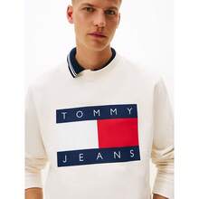 Reg Big Flag Men´S Sweatshirt Black - Ancient White - View 4