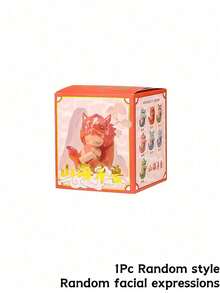 POKOJA LAND Caja ciega (sin relleno de peluche) Figura decorativa de personaje de dibujos animados lindos, Caja ciega de bestias mitológicas chinas y paisajes - Colección de 7 figuras misteriosas regulares + 3 temáticas - Marea juega caja ciega - Ver 14