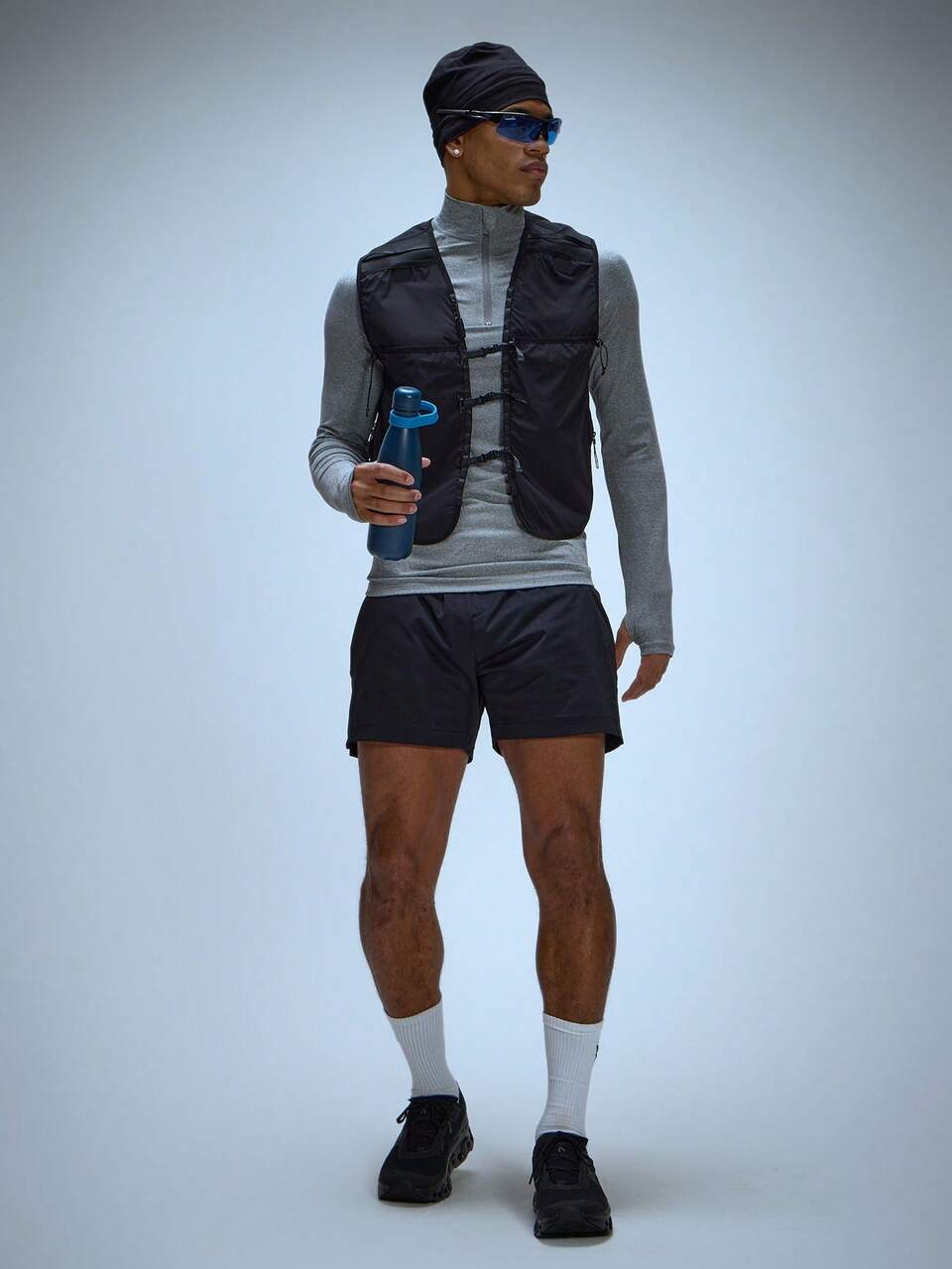 Sleeveless Active Top Runner Utility Vest Autumn Winter Essentials Gymwear Athletic Gym