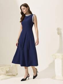 CUCCOO CHICEST 女士尖头搭扣设计时尚优雅高跟鞋 - 黑色 - 查看 3