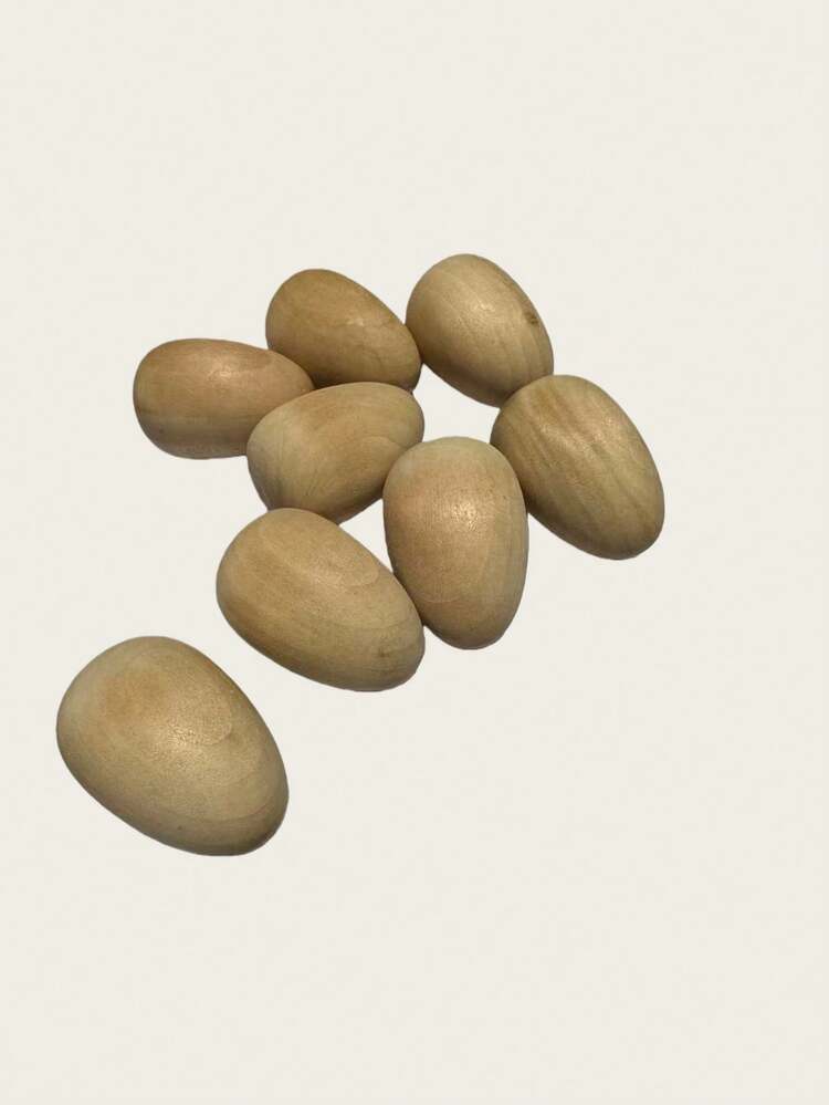 8个木制蛋形沙锤，音乐打击乐器，适用于音乐教育和课堂伴奏，以及户外活动。经典设计，无需电源，木制摇铃玩具，适合节日聚会和派对互动，也适合婚礼、生日、旅行纪念品、毕业典礼、乔迁之喜、派对等场合，是送给音乐爱好者的完美礼物，也是送给祖父母、父母、亲戚和朋友的理想之选。 - 原木色 - 查看 3