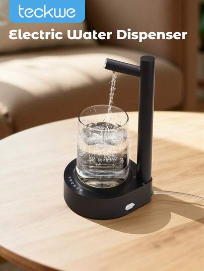 Teckwe Electric Desktop Water Dispenser, Compact Desktop Type, Suitable For Home, Camping, Easy To Clean Structure, Simple And Beautiful, Durable Material, Necessary For Office