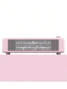 Teckwe 桌面小型暖风机，静音运行，适用于办公室，低功率500W风扇暖风机，卧室快速加热电暖器 - 彩色 - 查看 9