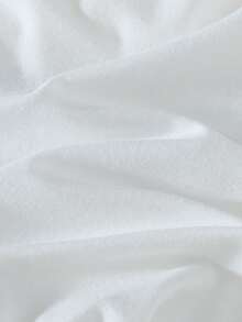 THE HAPPY LOOK 2pcs Young Girl Bow Knit Soft Round Neck Short Sleeve Top And Plaid Pants Set - Multicolor - View 4