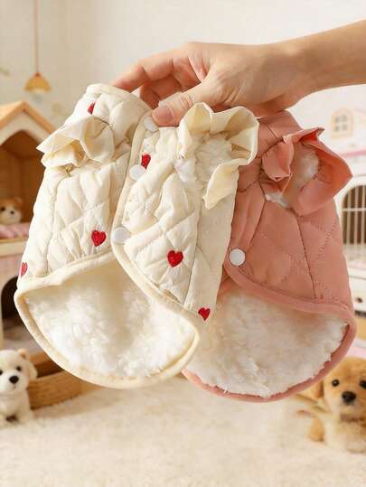 PETSIN Winter Princess Dog Clothes Thicken Pet Dog Waterproof Coat For Small Medium Dogs PuppyChihuahua French Bulldog Pug Clothing