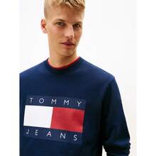 Reg Big Flag Men´S Sweatshirt Black - Dark Night Navy - View 4