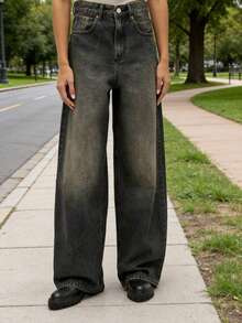 Men's Multi-Style Jeans In Various Colors And Sizes - gris deslavado - 查看 2