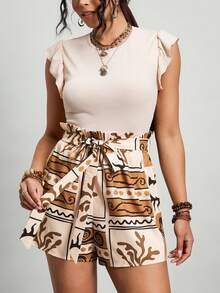 SHEIN LUNE Bộ đồ đôi nữ cỡ lớn màu trơn cổ tròn tay bồng và quần short họa tiết hình học, kiểu dáng thường ngày. Bộ đồ đôi nữ màu trơn tay bồng và quần short họa tiết hoa, kiểu dáng thường ngày, thích hợp cho kỳ nghỉ hè. Bộ đồ đôi nữ cỡ lớn họa tiết hoa phối màu tương phản, thích hợp cho kỳ nghỉ hè. Bộ đồ đôi nữ cỡ lớn họa tiết cổ tròn và quần short. Bộ đồ đôi nữ quần short, thích hợp cho mùa xuân/kỳ nghỉ. Bộ đồ đôi nữ màu đất, bộ đồ đôi quần short thắt eo, bộ đồ đôi quần short in họa tiết, bộ đồ đôi quần short màu be, bộ đồ đôi màu đất, quần short in họa tiết nâu, bộ đồ đôi phong cách Boho, bộ đồ đôi quần short họa tiết, áo không tay và quần short, bộ đồ đôi quần short cạp cao. Bộ đồ đôi nữ, áo tay bồng, bộ đồ đôi màu đất, trang phục mùa hè, bộ đồ đôi, trang phục màu đất, bộ đồ đôi phong cách Boho, bộ đồ đôi phong cách Boho, trang phục lễ hội âm nhạc, quần áo Bohemian, quần áo nữ phong cách Boho, quần áo màu đất, bộ đồ đôi nữ, quần short in họa tiết nâu, cỡ lớn. - Nhiều màu - Xem 3