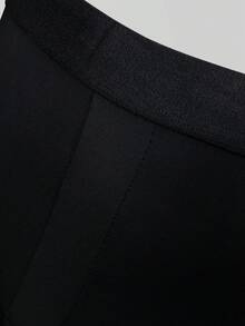 Acti Log Men's Orange Collar Slim Fit Long Sleeve Top And Black Pants Sports Suit - Multicolor - View 5