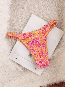 Swim Mod 女士全印花比基尼泳裤 - 彩色 - 查看 5