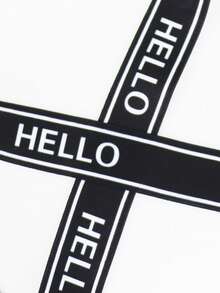 1pc Fashionable Lace-Trim Sexy Underwear For Men, Black, Mid-Waist - Black - View 7