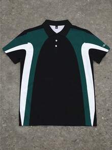 Aesthetic Post Men Polo Shirts - Multicolor - View 2