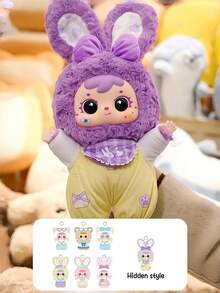 Cute Collectible Figure Blind Box. A Toy Rabbit Model, A Special Birthday Gift, Bringing A Pleasant Surprise To Friends And Family, Made Of High-Quality Materials.(Not Plush Filled) - Tide play blind box - View 2