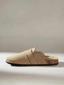 Solecia 女士时尚厚底鞋 - 卡其色 - 查看 3